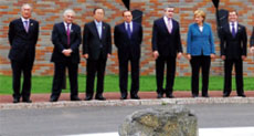 主要経済国首脳会議に参加したG8・アウトリーチ国首脳執