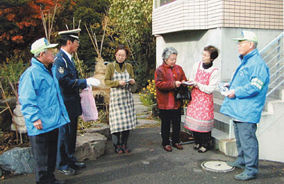 高齢者宅訪問指導活動(北海道)