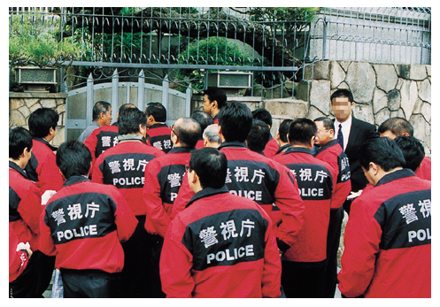 五代目山口組総本部事務所の捜索