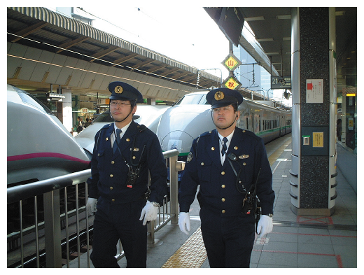 東京駅における警戒状況（東京）