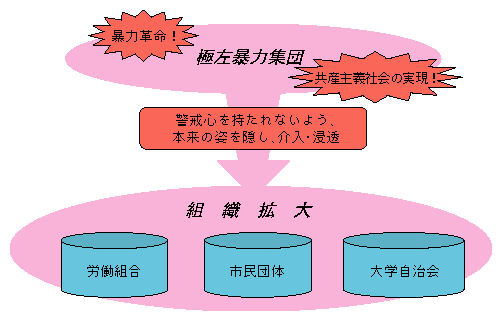 図4-15　極左暴力集団の現況