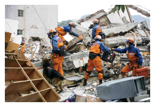中国四川省における国際緊急救助活動