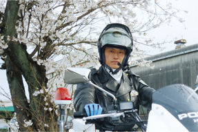 滋賀県警察本部交通部交通機動隊　田邊 圭一 巡査部長
