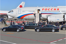 プーチン・ロシア大統領来日に伴う警護警備（12月）（AA/時事通信フォト）