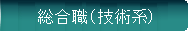 I種職員（技術系行政官）採用（理工区分）