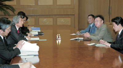 小泉首相が再訪朝して行われた日朝首脳会談（5月）（代表）