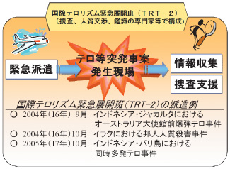 国際テロリズムの緊急展開斑（TRT-2）