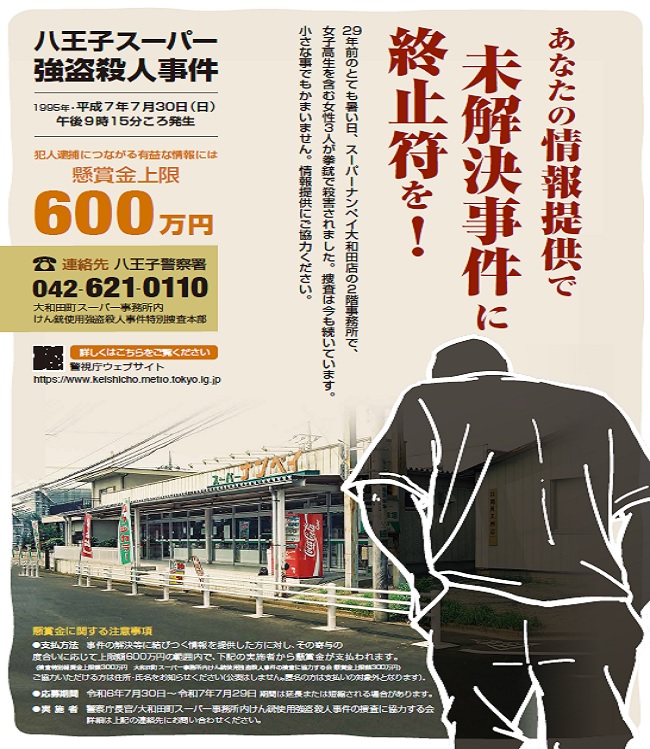 手配ポスター