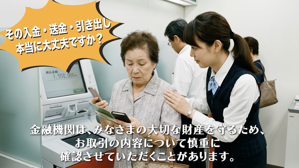 インターネットバンキング編（フル版・約80秒）公式YouTube（金融庁チャンネル）