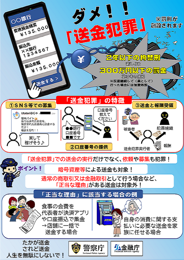 令和8年犯罪収益移転防止法の改正について｜警察庁Webサイト