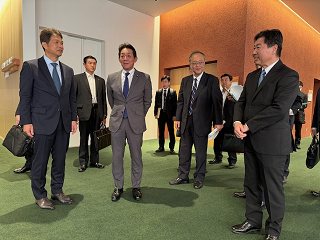 G7茨城水戸内務・安全担当大臣会合#松村国家公安委員会委員長視察#G7視察#G7内相会合視察