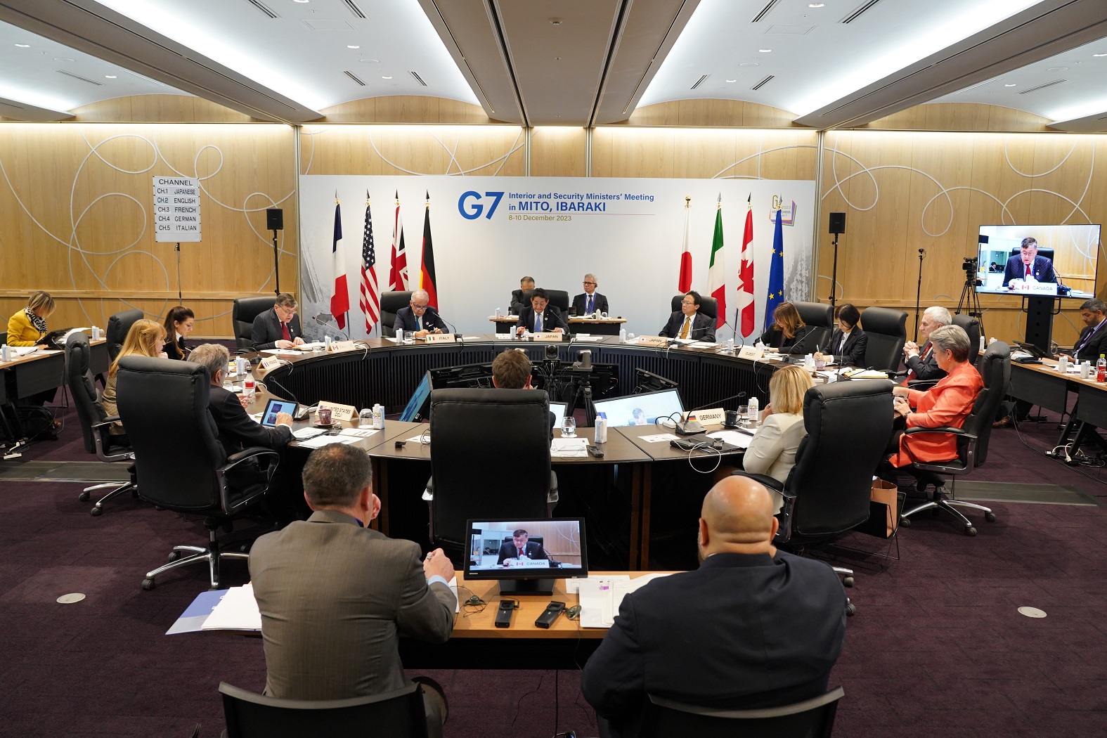 G7茨城水戸内務・安全担当大臣会合#G7内相会合#警察庁#G7サミット#G7#フォトセッション