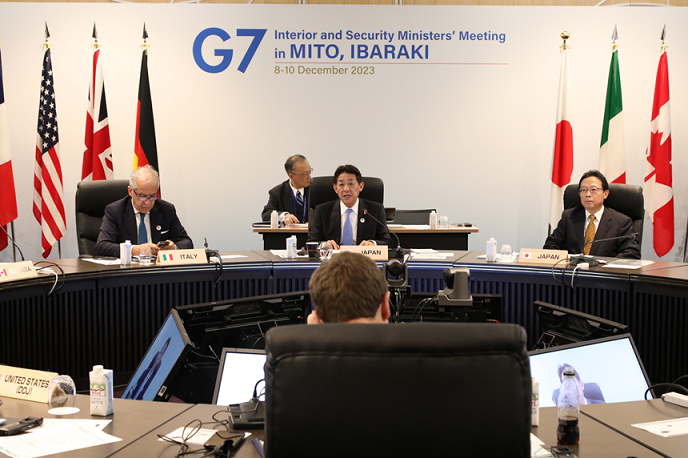 G7茨城水戸内務・安全担当大臣会合