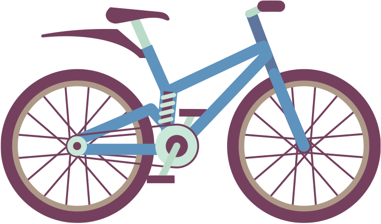 自転車イメージイラスト