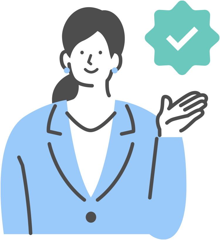 女性のイラスト