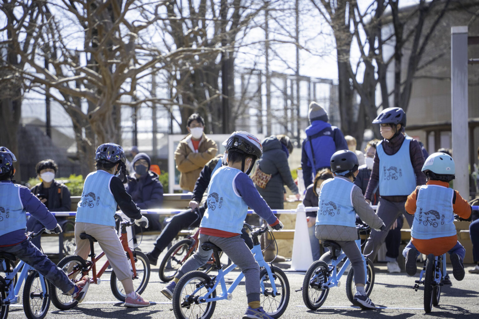みんなで遊ぼう！はじめての自転車教室