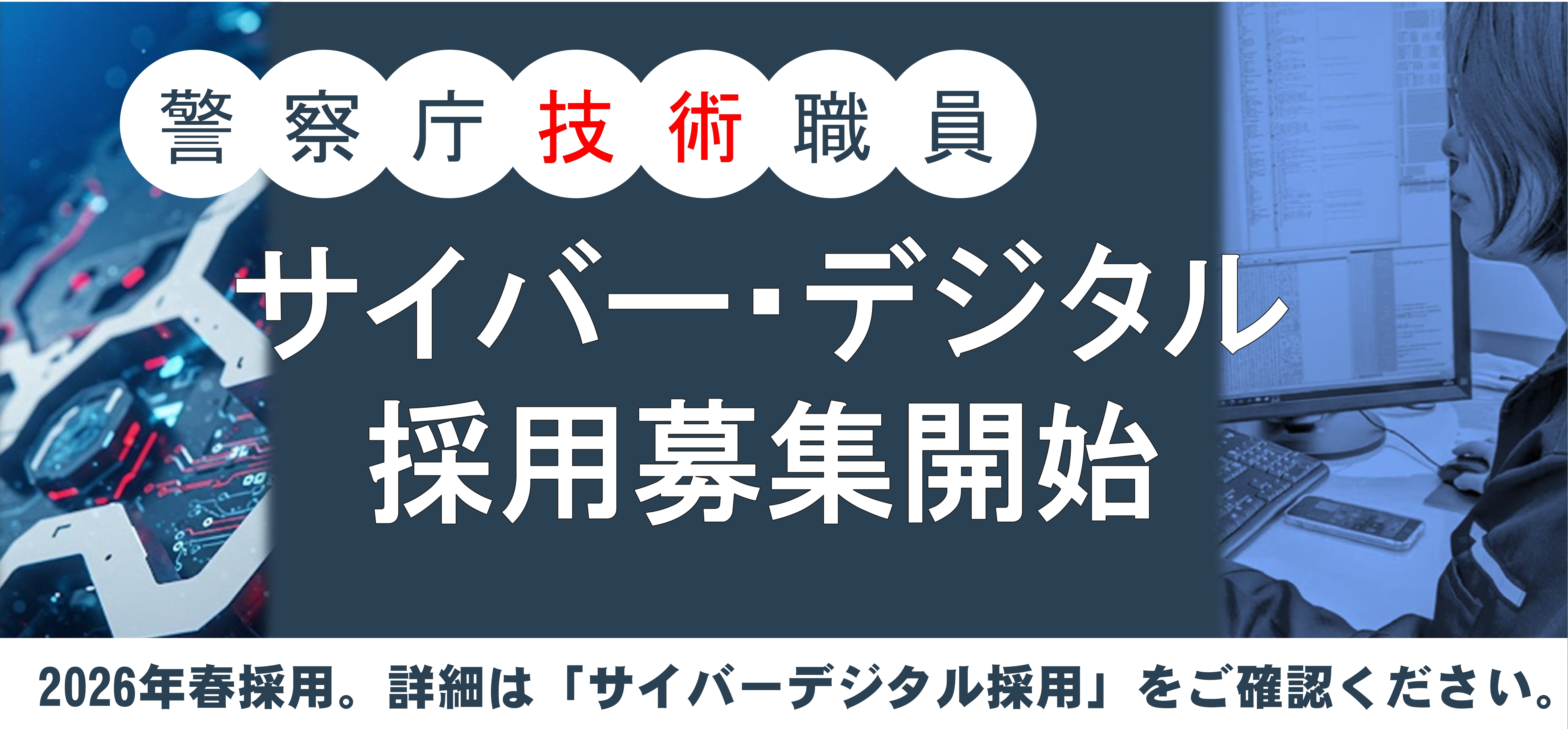 サイバー・デジタル職員採用