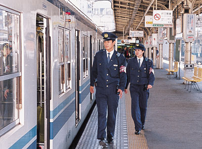 鉄道警察隊員の活動