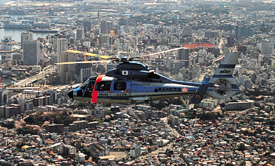 警察用航空機の活動状況