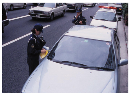 駐車違反の取締り