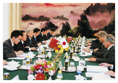 国家公安委員会委員長の訪中(平成17年1月、北京)