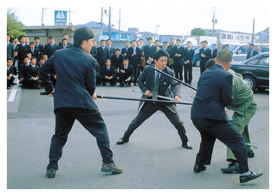 広域捜査隊の訓練