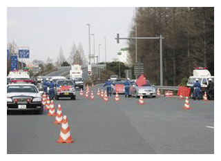 交通違反の取締り