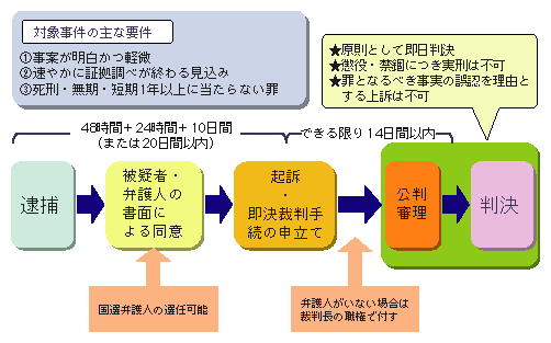 図-34　即決裁判手続の概要