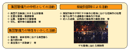 図4-18　機動隊の活動
