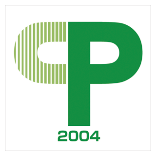 CPマーク（CP部品だけが表示できる共通標章でCrime Prevention（防犯）の頭文字を図案化したもの）