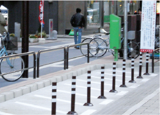 二輪車用の時間制限駐車区間