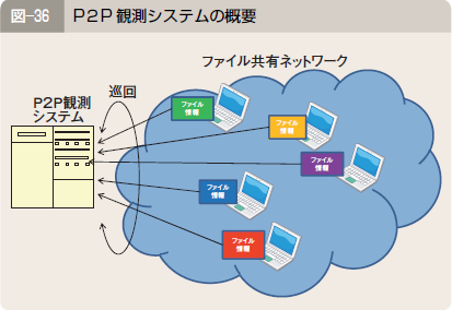 図―３６ P２P 観測システムの概要