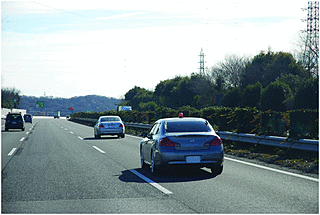 覆面パトカーによる取締り状況