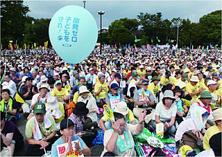 「脱原発」を求める集会（時事）