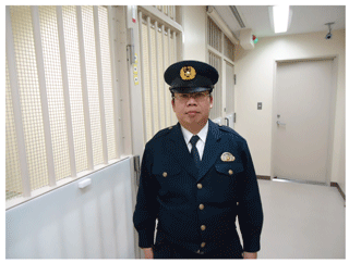 岡山県警察本部警務部留置管理課　西山勝男（にしやま　かつお）　警部補