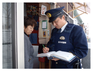 岩手県宮古警察署地域課田老駐在所　木村貴仁（きむら　たかひと）警部補