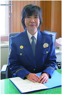 北海道札幌方面美唄警察署長　長船祐子警視