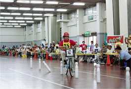 高齢者交通安全自転車大会