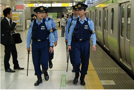 鉄道における警戒