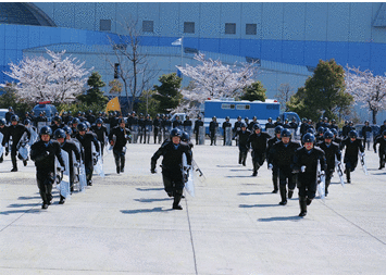 治安警備訓練