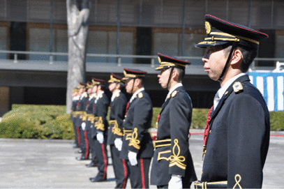 国賓歓迎行事に伴う護衛警備実施