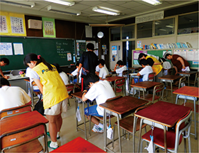 大学生ボランティアによる学習支援