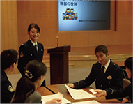 愛知県警察本部警務部警務課総合企画室総合企画係 金岡なぎさ警部補