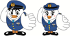 ポッポくん ポポ美ちゃん