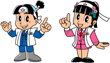 ももくん ももかちゃん