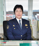 宮城県大和警察署副署長　寺嶋恭子警視