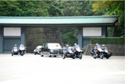 国賓の皇居参内に伴う護衛活動