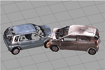 3Dレーザースキャナによる三次元画像