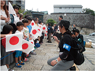 第72回国民体育大会に伴う警衛（9月、愛媛県）