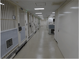 留置施設内(居室区画)の状況